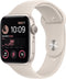 Apple Watch SE (2022) - Smartwatch - Gezondheidsmonitoring en valdetectie - Sterrenlicht Aluminium