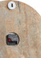 Light & Living - Klok JENAY - 43x1.5x43cm - Bruin
