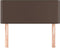 vidaXL - Hoofdbord - 100x5x78/88 - cm - kunstleer - bruin