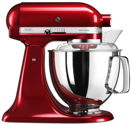 KitchenAid Artisan 5KSM175PSECA - Keukenrobot - 4,8L RVS kom - Appelrood