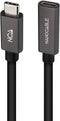 Nanocable 10.01.4402 - USB type-C Kabel - 200cm - Zwart