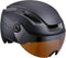 BBB Cycling Indra Faceshield - Fietshelm NTA-8776 - Verstelbaar vizier - Mat Zwart - Maat L