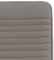 vidaXL - Eetkamerstoelen - draaibaar - 2 - st - stof - taupe