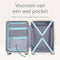 Skycases City Walker - Medium Reiskoffer 77L - Lichtgewicht Robuust 360° Spinner Wielen - TSA Cijferslot