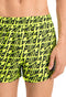 PUMA SWIM MEN WAVE AOP SHORT - Zwemshort - Golvende print - Geel