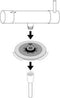 Douche - Doorstroombegrenzer - PCW-01 - 5 L/min 5 liter/min - 1