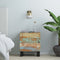 vidaXL - Nachtkastje - 40x33x46 - cm - massief - gerecycled - hout