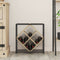 vidaXL - Wijnrek - Sonoma - Eik - 51x18x52,5 - cm - Gelaagd - Hout