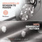 Vulpes Goods® BabyCare - Voedingskussen - 3in1 - Premium Grey Cloudy