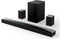 TCL Q85H - Soundbar - 7.1.4 kanaals Dolby Atmos en DTS:X - Draadloze subwoofer (2 stuks)