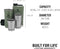 Stanley Adventure Pre-Party Shotglazen & Heupfles Set - RVS - BPA Vrij - Vaatwasserbestendig - Hammertone Green