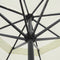 vidaXL - Parasol - Samos - 500 - cm - aluminium - groen