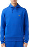Lacoste Bio Cotton Fleece Hoodie - Heren - Regular fit - Blauw - Maat XS