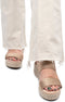 POSH by Poelman CETO - Dames Plateau Sandalen - Sleehak - Rose goud - 40