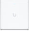 Ubiquiti UniFi U6 Enterprise In-Wall - Access Point - WiFi6E 10,2Gbps 600+ apparaten - 4x GbE (1 PoE-uitgang) - 2.5GbE-uplink
