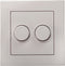 DUO Dimmer Afdekplaat | Helderwit | ION INDUSTRIES
