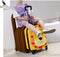 San Vitale® - Lichtgewicht reis koffer - Trolley - Handbagage - Leeuw - Geel