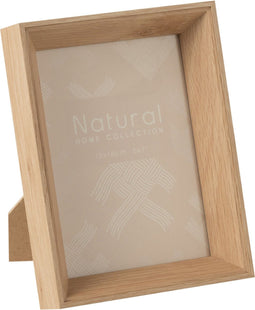 J-Line fotolijst hout - naturel - 2 stuks
