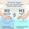Ella Ergo Topper 160x200 cm - 10 cm Dik Matras Topdekmatras - Matrastopper Gel Infused Traagschuim &