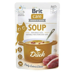 Snack for Cats Brit Care Soup Duck Eend