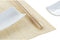 Sushi-set DKD Home Decor Bamboe Keramiek Wit Natuurlijk Orientaals 28,5 x 19,5 x 3,3 cm (9 Onderdelen) (28,5 x 19,5 x 3,3 cm)
