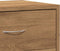 vidaXL - Nachtkastjes - 2 - st - 40x30x40 - cm - bewerkt - hout - artisanaal - eiken