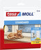 Tesa tesamoll - I-profiel tochtstrip - voor kieren 1-3,5 mm - wit - 6 meter