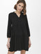 ONLY ONLFAVORITE THEA 7/8 DRESS NOOS - Korte jurk V-hals 7/8 mouwen - Maat S