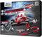Darda Racebaan Flash Fighter 3 Meter Rood/zwart