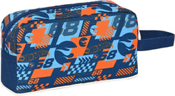 Thermische Snacktas Hot Wheels Speed club 21.5 x 12 x 6.5 cm Oranje Marineblauw