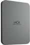LaCie Mobile Drive Secure - Externe Harde Schijf - 2TB - USB-C - Grijs