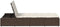 vidaXL - Ligbed - met - zwevend - kussen - poly - rattan - bruin