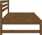 vidaXL - Tuinmiddenbanken - 2 - st - 120x80 - cm - massief - grenenhout - honingbruin