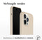 Accezz Liquid Silicone Backcover - iPhone 14 Pro Max - Schokabsorberend - Beige