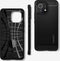 Spigen Rugged Armor - Soft case - Krasbestendig Schokbestendig - Zwart