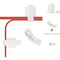 Label the Cable PRO 3120 19 inch Kabelhouder Wit