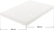 Juskys Koudschuimmatras - 120 x 200 cm - Ergonomische lichaamsaanpassing - Wit