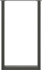 vidaXL - Salontafelpoten - 2 - st - U-vormig - 60x(100-101) - cm - staal - antraciet