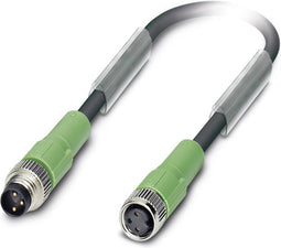 Phoenix Contact 1693322 Sensor/actuator connector, geassembleerd M8 Aantal polen: 3 Stekker, recht, Bus, recht 10.00 m
