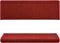 vidaXL - Trapmatten - 15 - st - 65x21x4 - cm - rood