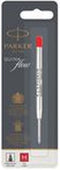 Parker-balpenvullingen | Medium punt | Rode QUINKflow-inkt | 1 stuk