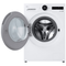 LG F4WX859Y - Voorlader wasautomaat - Direct Drive AI was technologie TurboWash 360 graden ThinQ