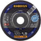 Rhodius XT67 210744 Doorslijpschijf recht 125 mm 10 stuk(s) Staal