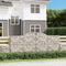 vidaXL - Schanskorven - 5 - st - gewelfd - 300x30x120/140 - cm - ijzer