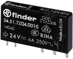 Finder 34.51.7.048.4310 Printrelais 48 V/DC 6 A 1x NO 1 stuk(s)