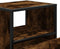vidaXL - Nachtkastje - wandgemonteerd - 40x31x39,5 - cm - gerookt - eikenkleurig
