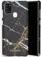 Selencia Hoesje Geschikt voor Samsung Galaxy A21s Hoesje - Selencia Maya Fashion Backcover - zwart