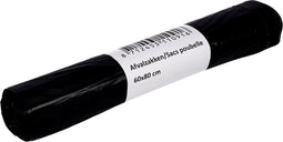 Afvalzak cleaninq 60x80cm t23 60l zwart | 25 stuks