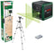 Bosch 0 603 663 C04 - Kruislijnlaser - Groene lasertechnologie - (set)
