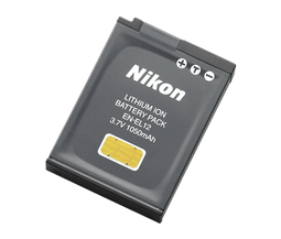 Nikon EN-EL12 - Accu - Li-Ion 1.050mAh - 43,8mm x 32mm